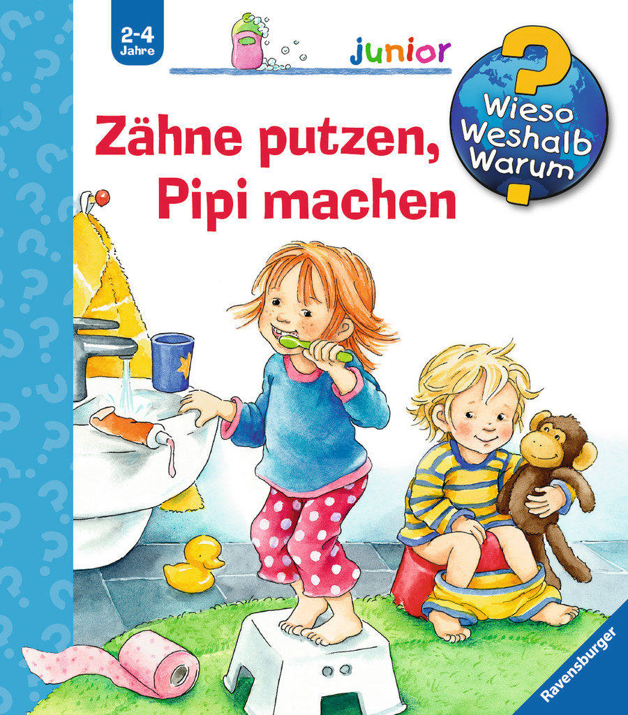 Frauke Nahrgangs Bilderbuch “Zähne putzen, Pipi machen” klettert auf Platz 1 der Spiegel-Bestsellerliste