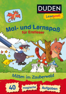 Cover_Frauke Nahrgang_Mal- und Lernspaß_Mitten im Zauberwald_Fischer DUDEN