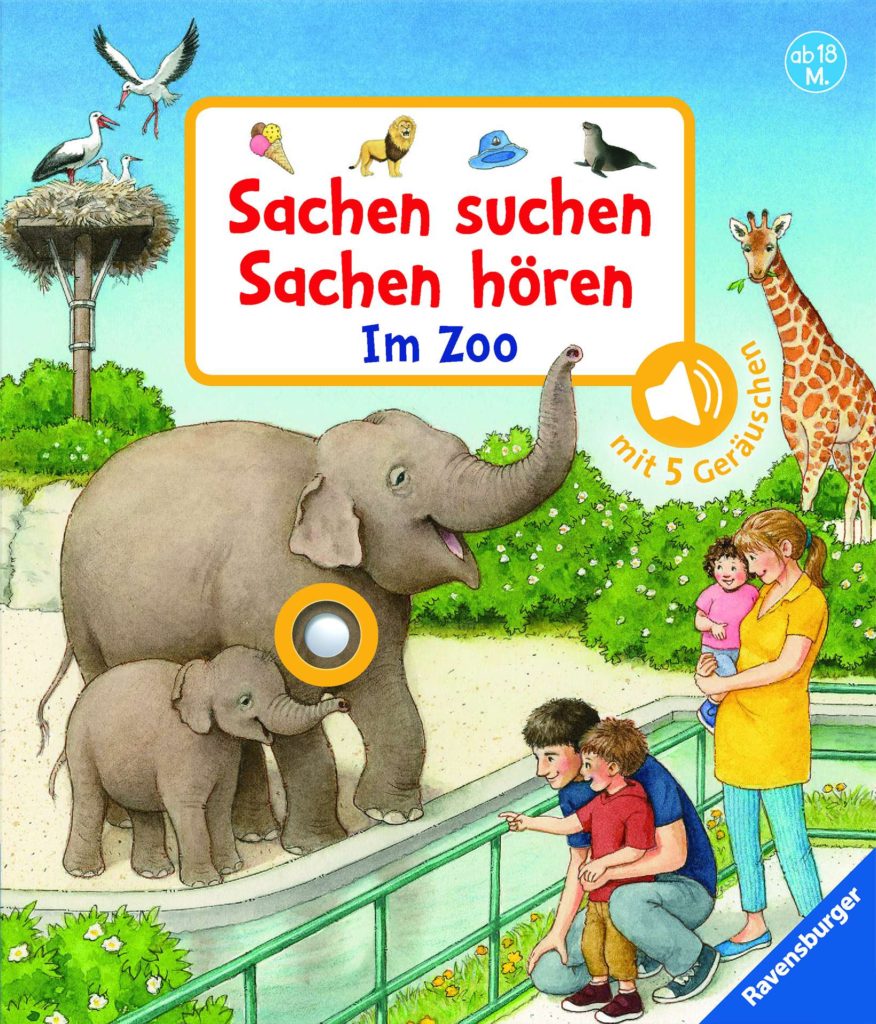 Sachen suchen, Sachen hören: Im Zoo