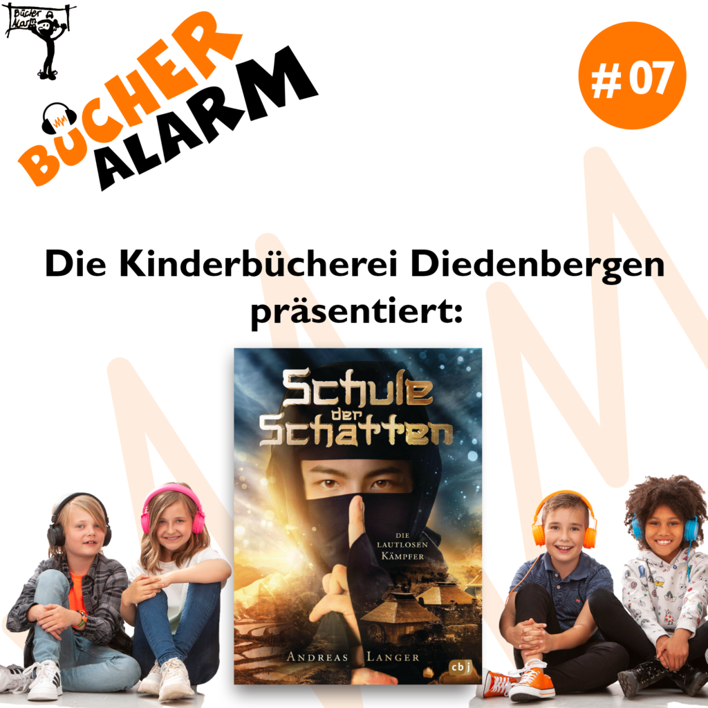 “Schule der Schatten” von Andreas Langer im Podcast “Bücheralarm”