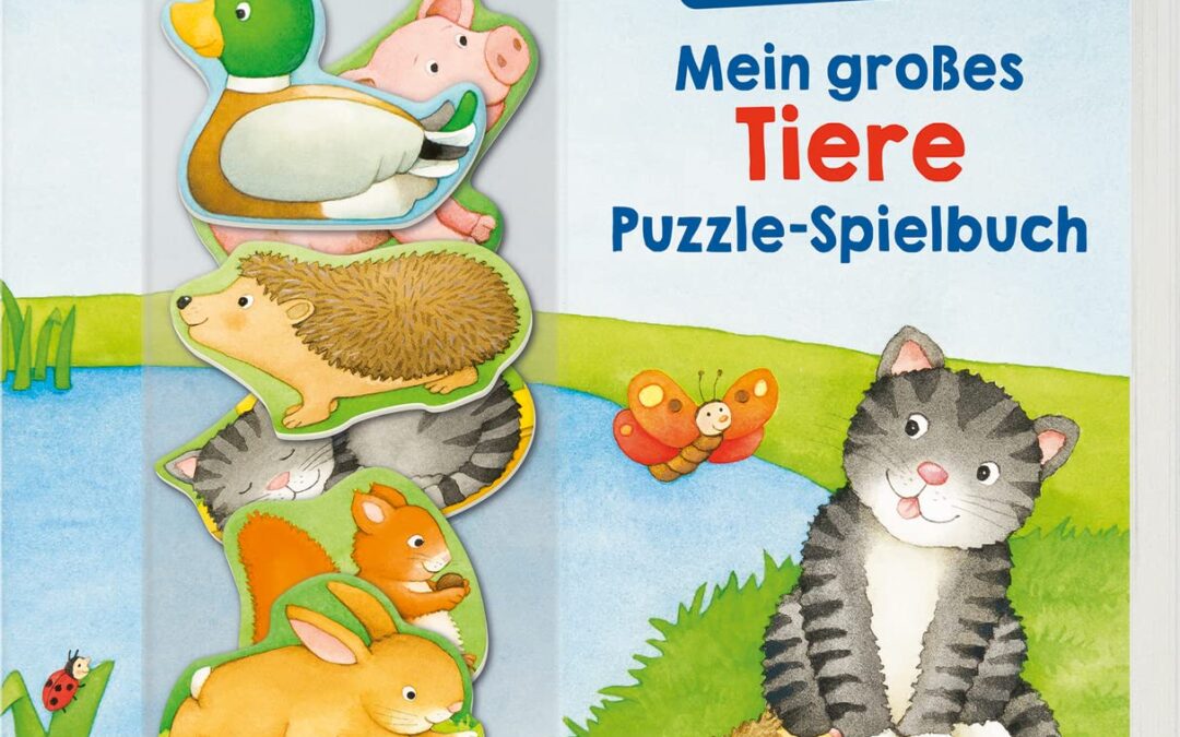 ministeps: Mein großes Tiere Puzzle-Spielbuch