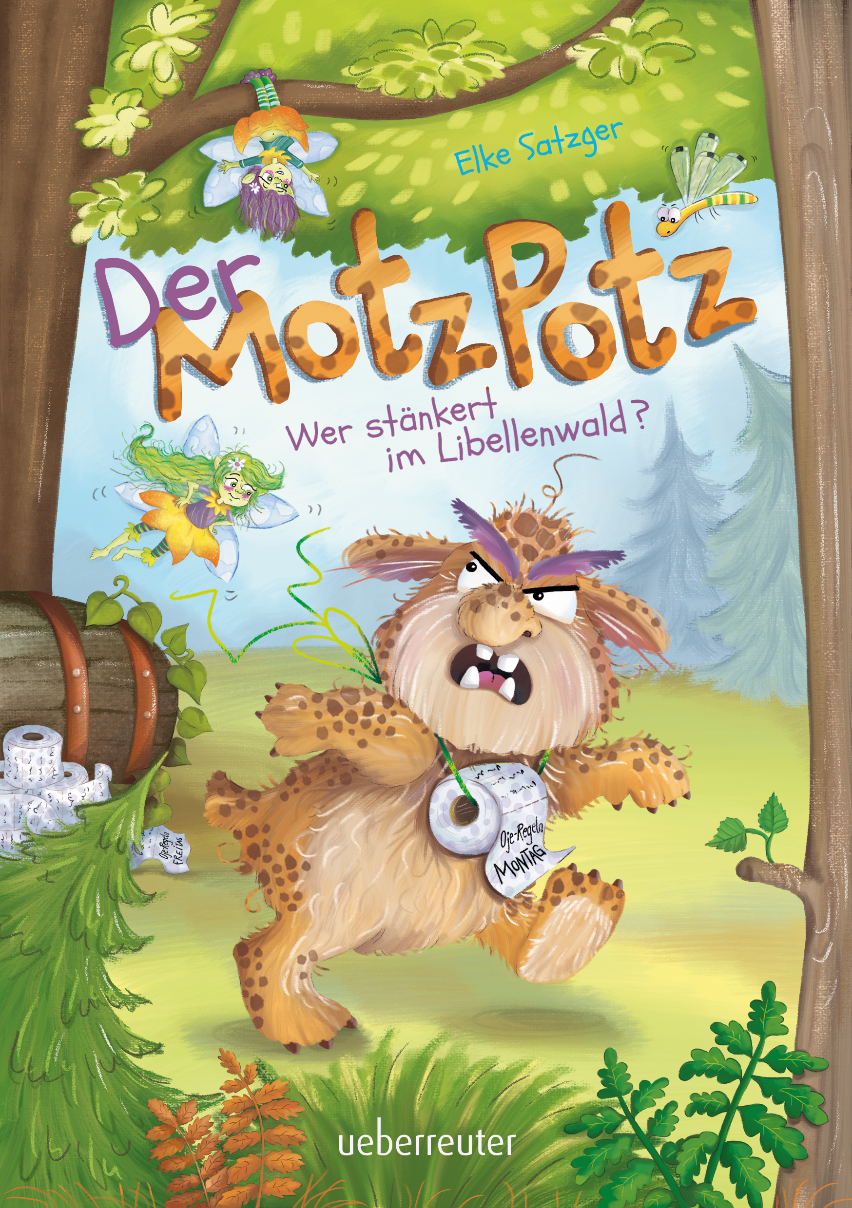 Elke SatzgerDer Motzpotz – Wer stänkert im Libellenwald?