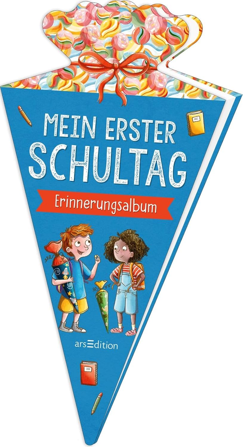 Sarah WelkMein erster Schultag – Erinnerungsalbum in Schultüten-Form